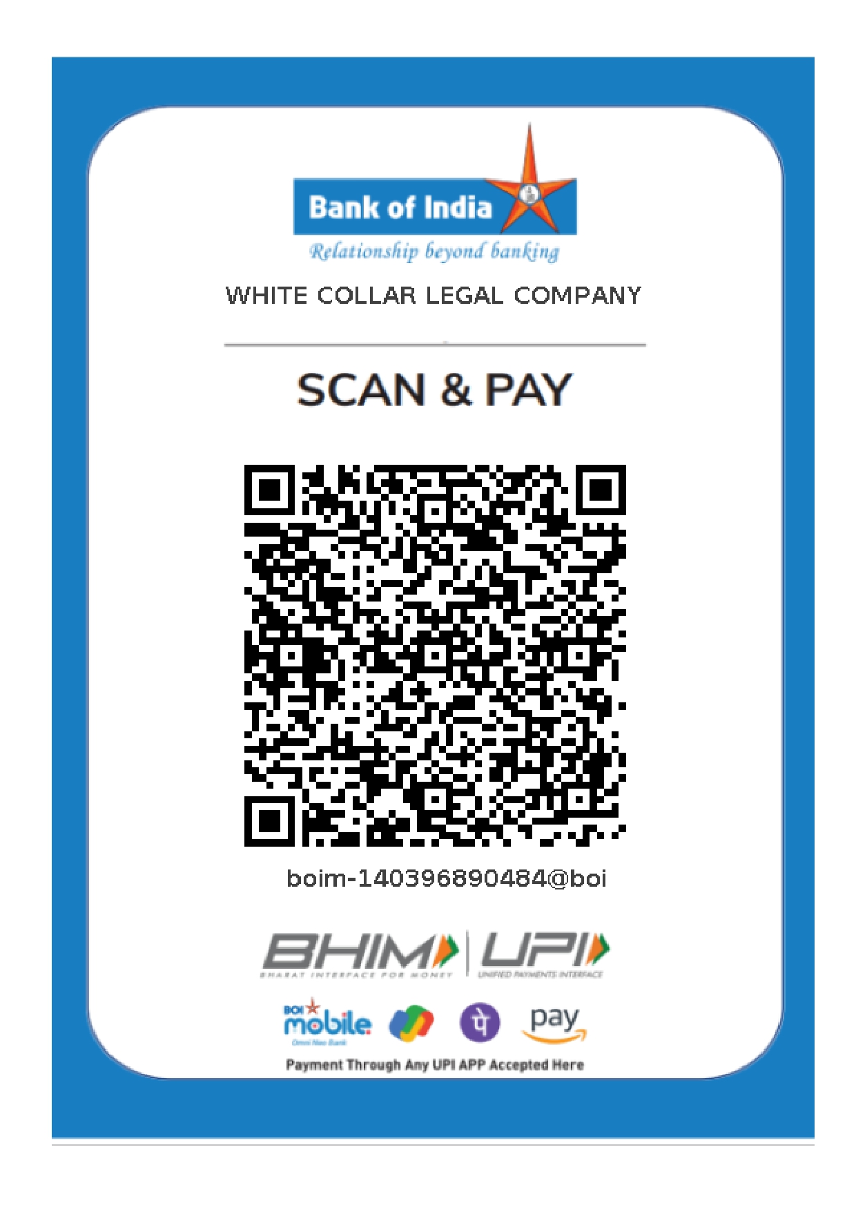Scan to Pay